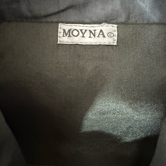 Moyna Black Silver Metallic Floral Seed Beaded Handbag Evening Bag Clutch - Picture 8 of 10